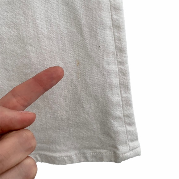 M.i.h. Marty Jeans Cropped Flare in White 27 - Picture 14 of 14